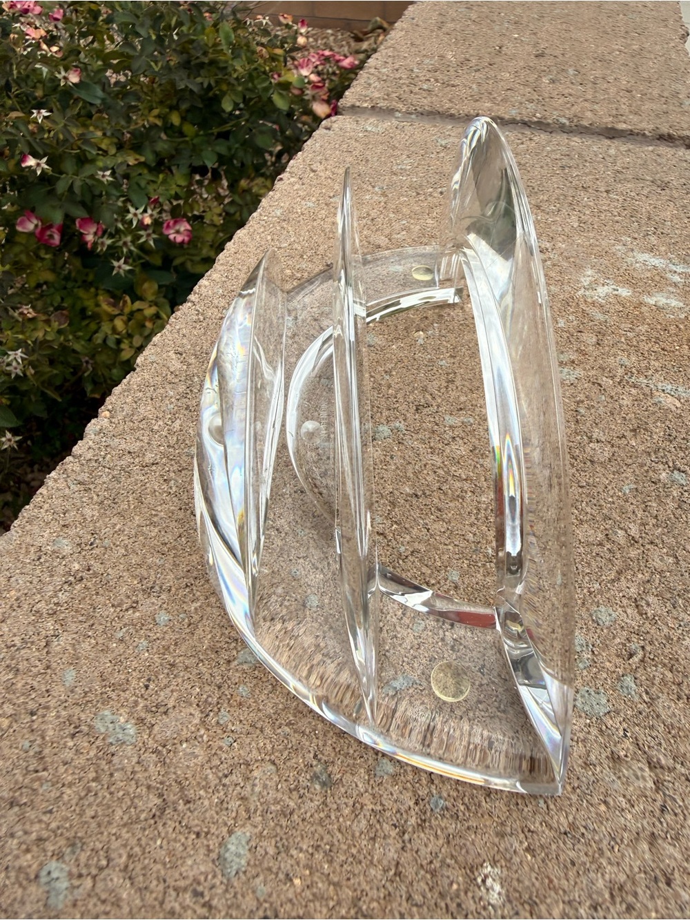 Vintage MCM Clear Lucite Acrylic Napkin Holder Mid Century Modern - Picture 4 of 7